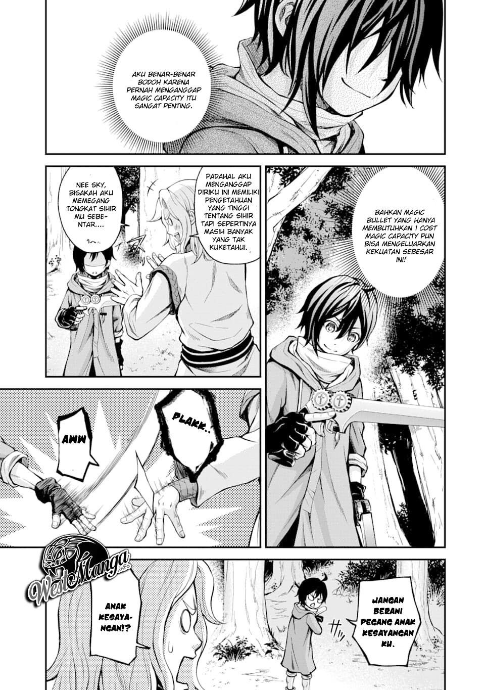 Saisoku Musou No B-kyuu Mahou Tsukai: Ippatsu Utareru Mae Ni Senpatsu Uchikaesu! Chapter 02 Gambar 20